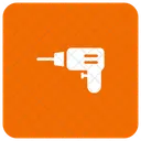 Drillpress Drill Machine Icon