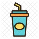 Drink Cold Drink Take Away Cup Icon