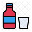 Drink Bottle Glass Icon