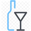 Bottle Drink Glass Icon