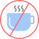 Drink Coffee No Icon