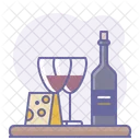 Bottle Cheese Cups Icon