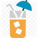 Drink Ice Cubes Icon