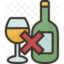 Drink Alcohol Forbidden Icon