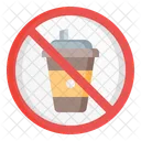 Drink Food Prohibition Icon