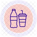 Drink Beverage Color Circle Icon Icon