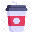 Drink Disposable Glass Beverage Icon
