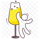 Celebration Drink Wine Alcoholic Beverage Icon