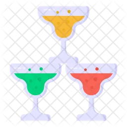 Drink Glasses  Icon