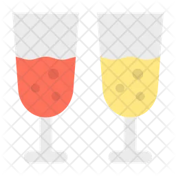 Drink glasses  Icon