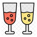 Drink Glasses  Icon
