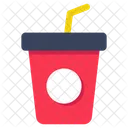 Drink Paper Glass Soft Drink Icon