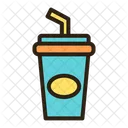 Drink Cold Drink Take Away Cup Icon