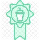 Food Quality Duotone Line Icon Icon