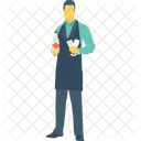 Drink Serving Butler Icon