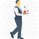 Drink Serving Butler Icon