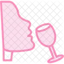 Food Presentation Duotone Line Icon Icon