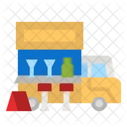 Drink Truck  Icon