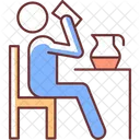 Drink Water Milk Icon