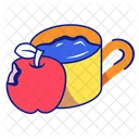 Apple Water Food Icon