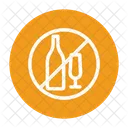Drinking Not Allowed Icon