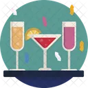 Drinks Party Celebration Icon