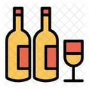 Drinks Champagne Bottles Icon