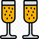 Champagne Drinks Alcohol Holidays Icon