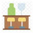 Drinks Corner Table Icon