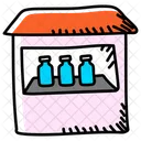 Drinks Stall Drinks Kiosk Juice Stall Icon