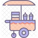 Drinks Stall Drink Shop Kiosk Beverage Booth Icon