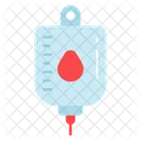 Drip Glucose Saline Icon