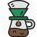 Drip Glass Dripper Coffee Icon