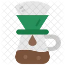 Drip Glass Dripper Coffee Icon