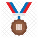 Dritte Medaille  Symbol