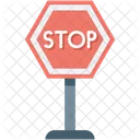 Drive Stop Road Icon