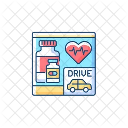 Drive Through Pharmacy  Icon
