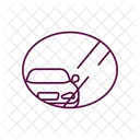 Drive Thru Atm Safety Black  Icon