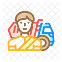 Driver Worker Color Icon