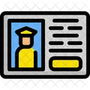 Taxi Profile Service Icon