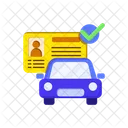 Driver License  Icon