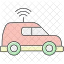 Driverless Vehicle Ai Icon