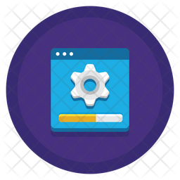 Drivers Installation Icon - Download in Flat Style