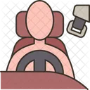 Driving Safety Belts Icon