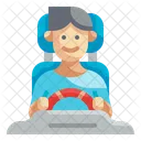 Driving Car  Icon