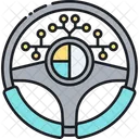 Driving Data Data Technology Icon