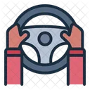 Driving Steering Wheel Driving Control Icon