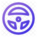 Driving Wheel Steering Icon