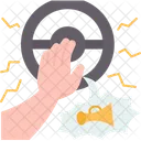 Driving Rage Stress Symbol