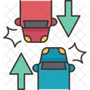 Driving Wrong Way Icon